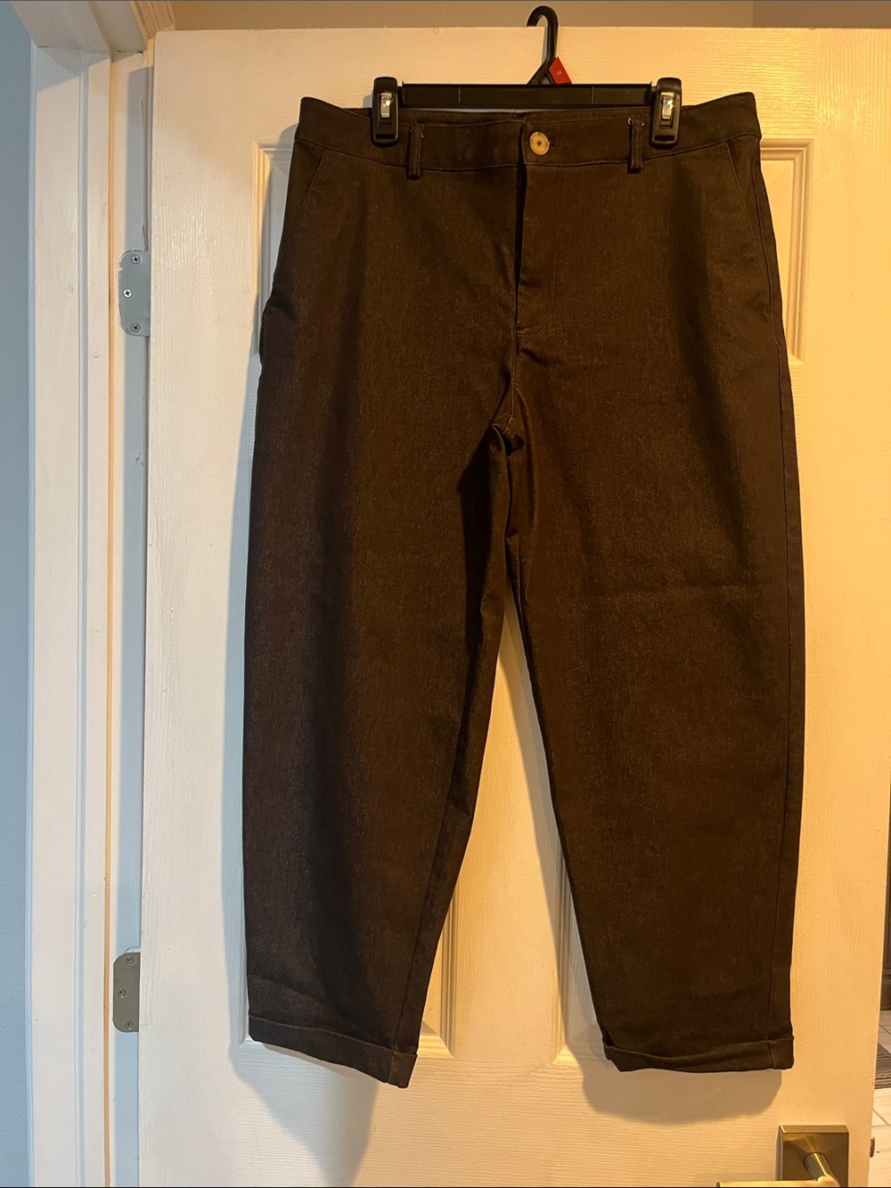 Zara- Women’s Casual Chocolate Brown Pants